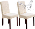 Waterproof Dining Chair Covers Set of 2 Parsons Chair Slipcovers | Double by Genina