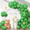 135pcs Green Balloons Different Sizes 18" 12" 10" 5" Latex Balloon Garland Arch by YISHEBAPA