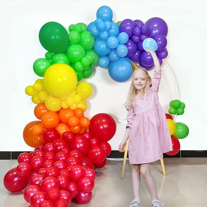 200pcs Light Blue Balloons 5 Inch, Small Mini Latex Balloons - Image 4