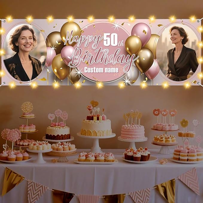 Dicodes Personalized Happy Birthday Banner - Image 7
