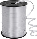 500 Yards Silver White Curling Ribbon Balloon Ribbon Balloon Stringfor Wedding by Gliberli