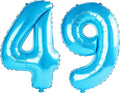 40 Inch Number 49 Balloons for 49th Birthday Party Decorations, 0-100 Jewelry by FOBELEC