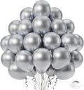 Silver Balloons, Baby Shower, Anniversary, Graduation, Wedding Decorations by GoldenParty