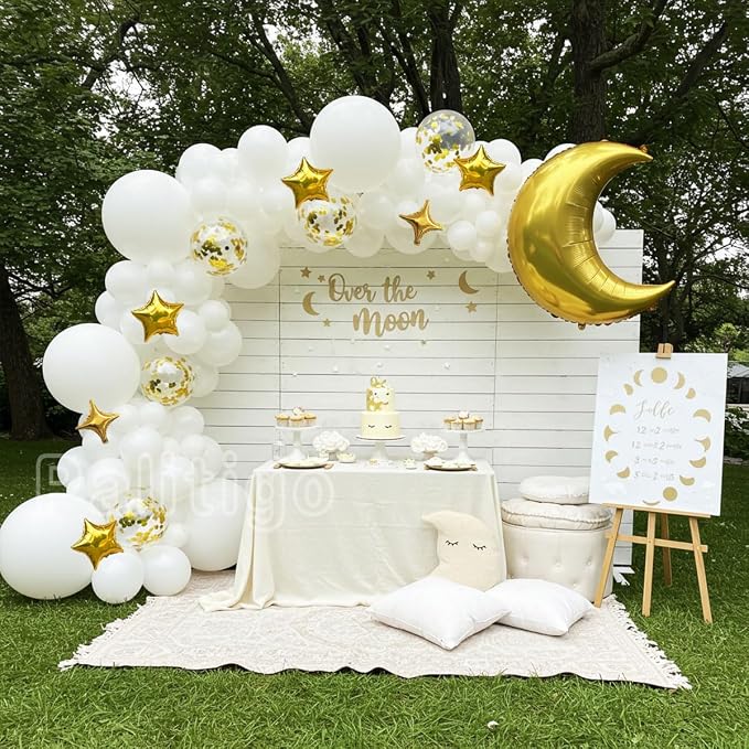 White Balloon Garland Kit - Image 4