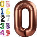 Number Balloons 40 Inch Black 9 Balloon by Argthjy