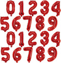 20 Pieces Foil Mylar Number Balloons 0 to 9 Set by YPSelected