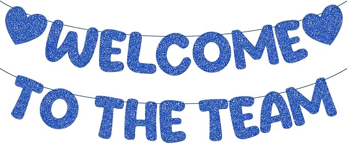 BLMHTWO Pre-Strung Welcome to The Team Banner by BLMHTWO