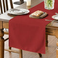 Artoid Mode Red Table Runner, Seasonal Xmas Christmas New Year Washable Kitchen by ArtoidMode