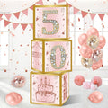DataMoon 50th Birthday Decorations Boxes by DataMoon