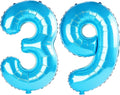 40 Inch Number 39 Balloons for 39th Birthday Party Decorations, 0-100 Jewelry by FOBELEC