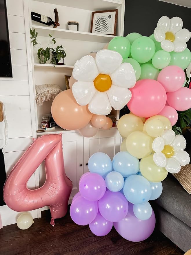 Number Balloons 40 Balloon 40 inch Pearl Pink - Image 5