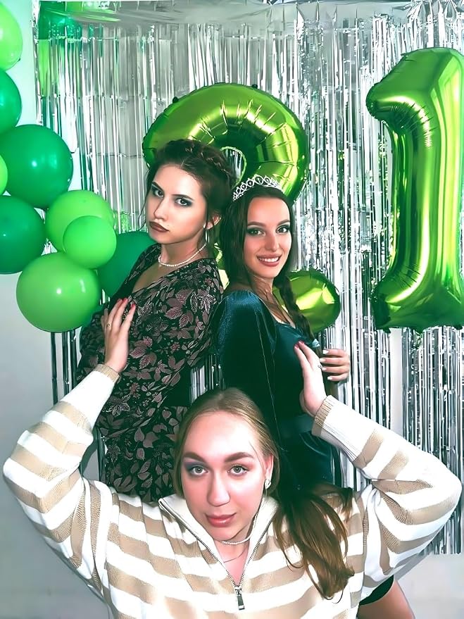 Light Green Number 2 Balloon 40 inch, Birthday Party Balloons Decorations | - Image 6