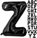 Lovoir 40 Inch Large Black Letter Z Balloons Big Size Jumbo Mylar Foil Helium by Lovoir