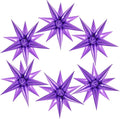 72 Pcs Star Balloons Foil Explosion Balloons Magic 12 Point Star Cone Balloon by Unknown