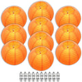Orange Chinese Paper Lanterns by Ethbrisge-