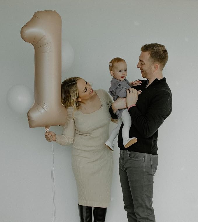 Light Brown 1 Balloon - Image 2
