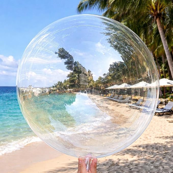 13pcs Bobo 4D Balloons 22" 18" 13" 4D Clear Ball Balloon Bobo Balloons - Image 2