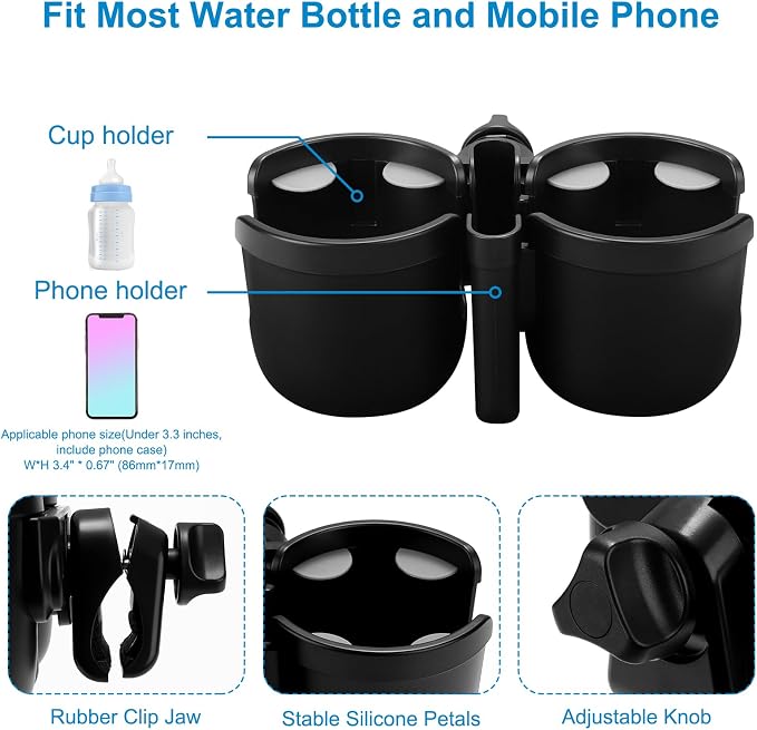 Accmor Stroller Cup Holder - Image 5