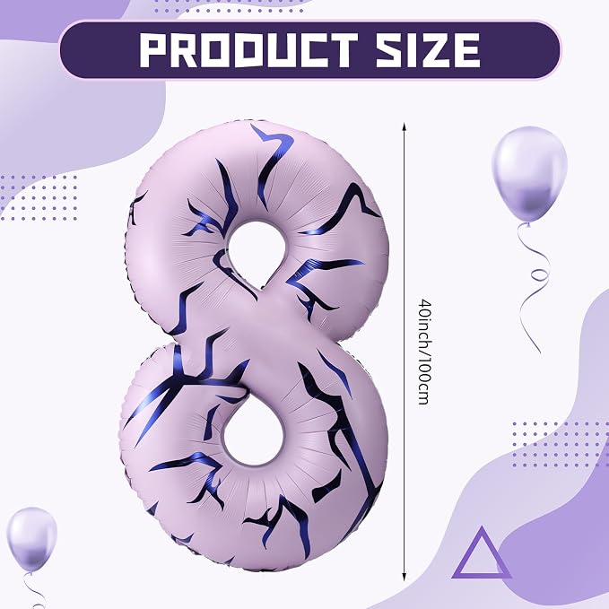 40 Inches Number 8 Balloon - Image 2