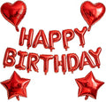 Red Birthday Decorations by WEIKA