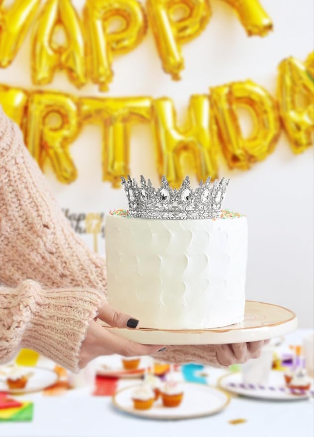 Fesciory Birthday Crown for Women, Adult Fit, Coming of Age Gifts & Halloween - Image 3