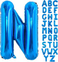 TONIFUL 40 Inch Large Blue Letter N Foil Balloons Alphabet Balloons | Giant by TONIFUL