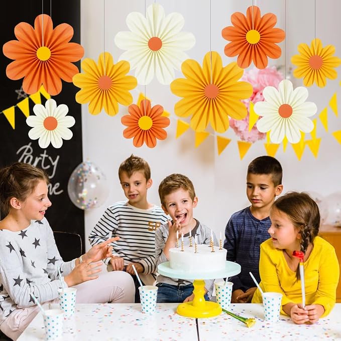 zilue Paper Fans Party Decorations Paper Flowers Decorations - Image 4