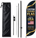 Custom Feather Flag by BCB Print, Personalized Swooper Flag by BCB