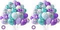 LovesTown 60PCS Balloon Garland Kit by Lovestown