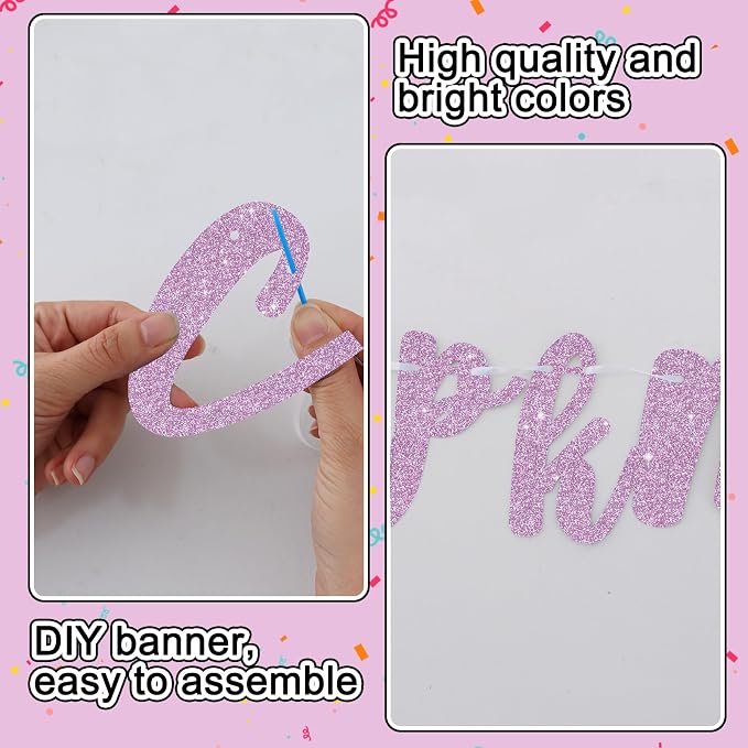 BEISHIDA 116 PCS A-Z DIY Letter Banner Kit Make Your Own Banner，Including 111 - Image 3
