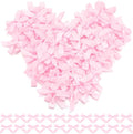 Pink Mini Bows 1.57" 100PCS Small Satin Ribbon Bows by Loomeshribbonforcrafts%EF%BC%81