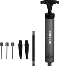 SKOLOO 10" Portable Hand Air Ball Pump Inflator Kit by SKOLOO