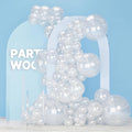 PartyWoo Clear Balloons 120pcs Different Sizes of 18 12 10 5 Inch Transparent by PartyWoo