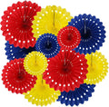 ZOOYOO Hanging Paper Fans Party Decorations, Ceiling Decor by ZOOYOO