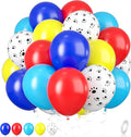 Dog Paw Balloons, 12 Inch Dog Paw Print Latex Balloons Red Yellow Blue Royal by BIAPIAN
