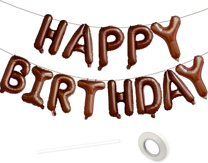 VHUWE 16 Inch Happy Birthday Balloon by VHUWE