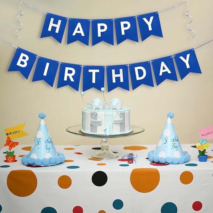 Happy Birthday Banner, Birthday Flag Bunting - Image 5