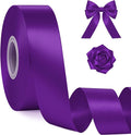 1In 30Yards Dark Purple Satin Ribbon by Fullive