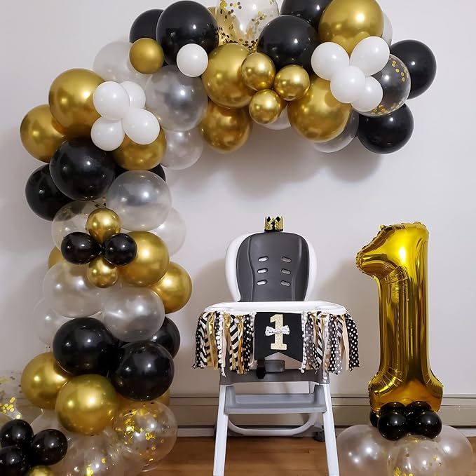 60th Birthday Balloons Gold for Women, 40 Inch Giant Mylar Foil Number 60 - Image 5