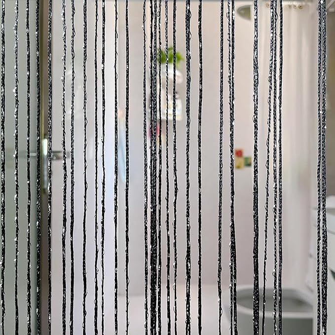 Home Decor Sequin Curtain for Doorway, Door String Curtains, 39x79 inch Hanging - Image 5