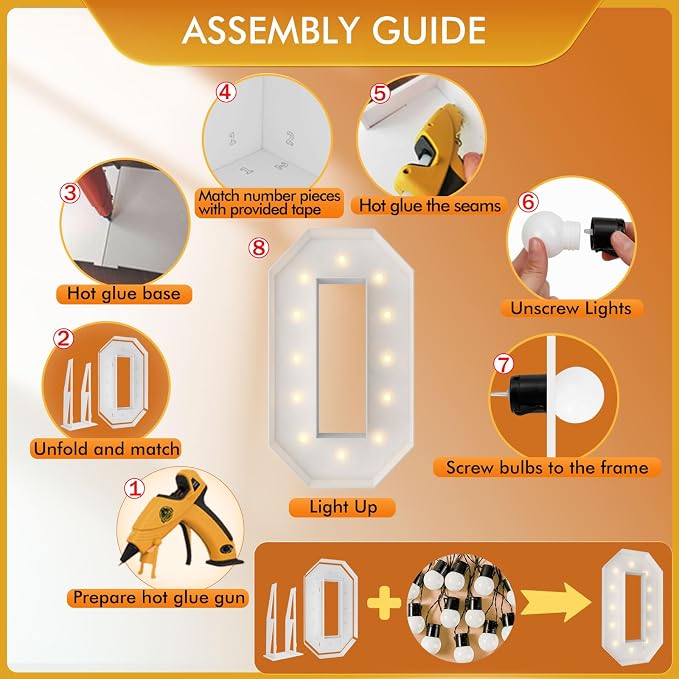 4FT Marquee Light Up Letters, Large Marquee Letters, Big Letter - Image 3