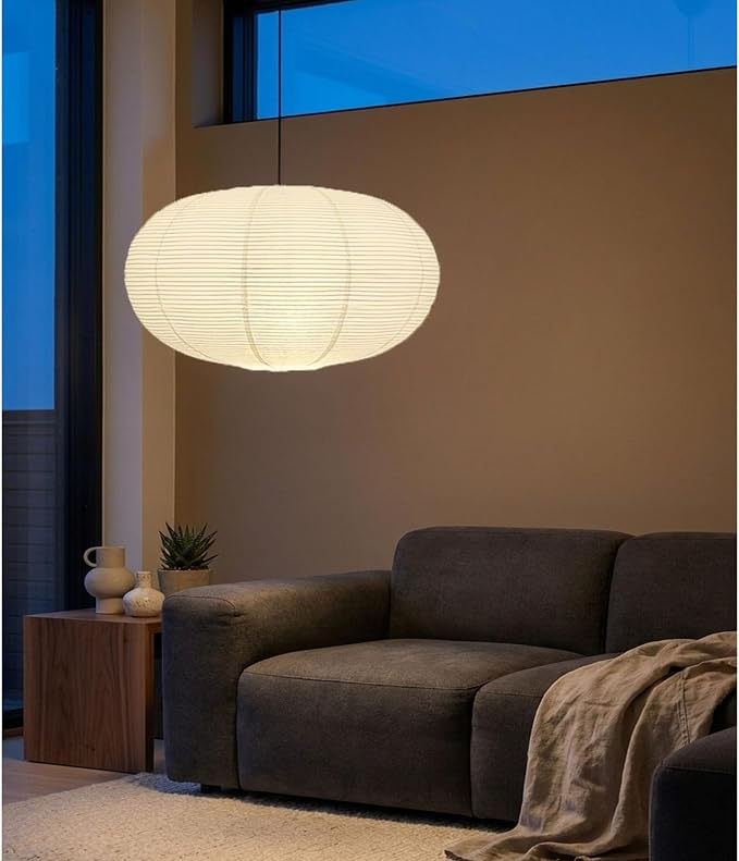 23.6'' Oval Boho Paper Lanterns - Image 6