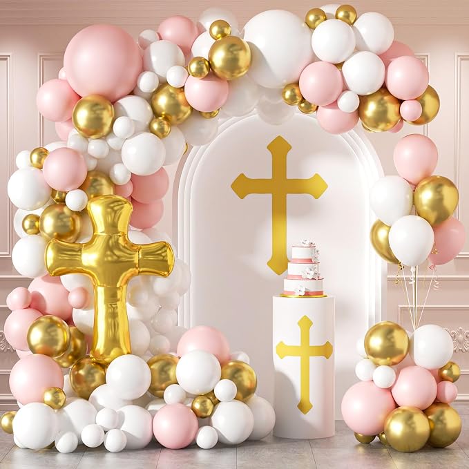 First Communion Balloons by Unknown