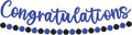 Pre-strung Congratulations Banner by EONNCNT