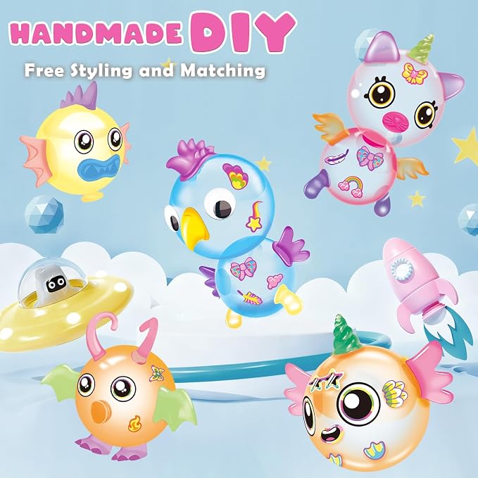 nicknack 170Pcs Magic Sticky Balloon Refill Kit DIY Crafts - Image 4