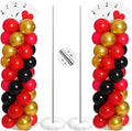 2 Sets Casino Theme Party Decoration Adjustable Poker Themed Balloon Column by Charnoel