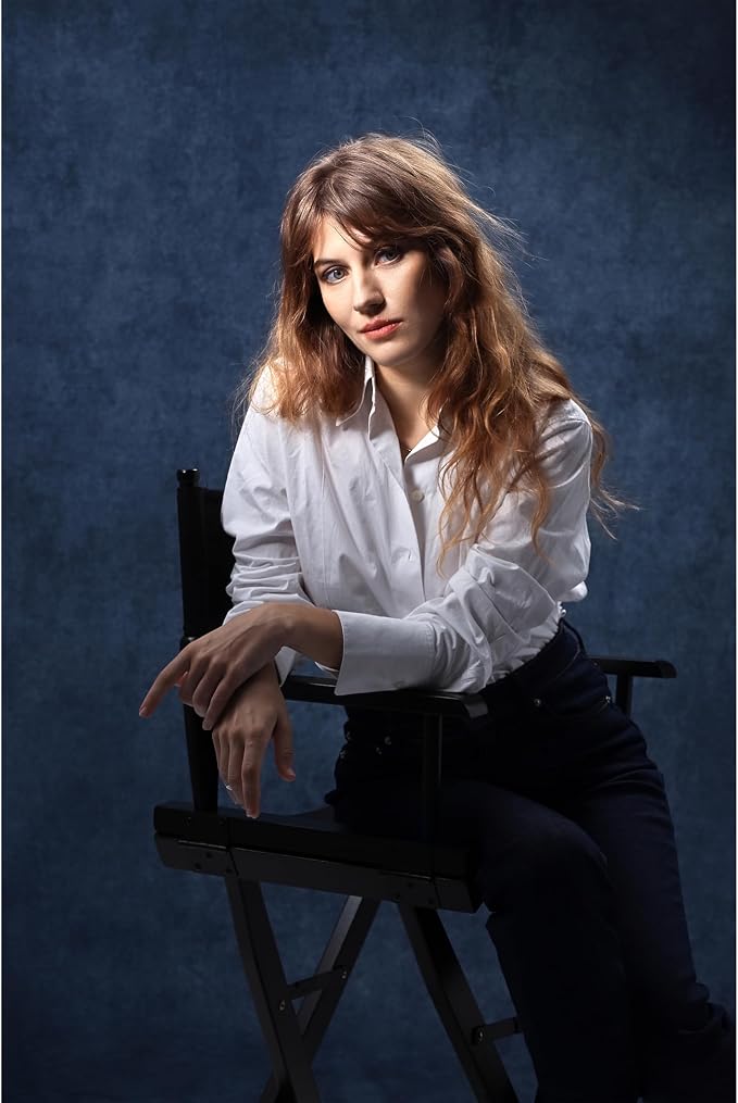UrcTepics 6×8 ft Denim Blue Fabric Photo Backdrops, Classic Abstract Texture - Image 4