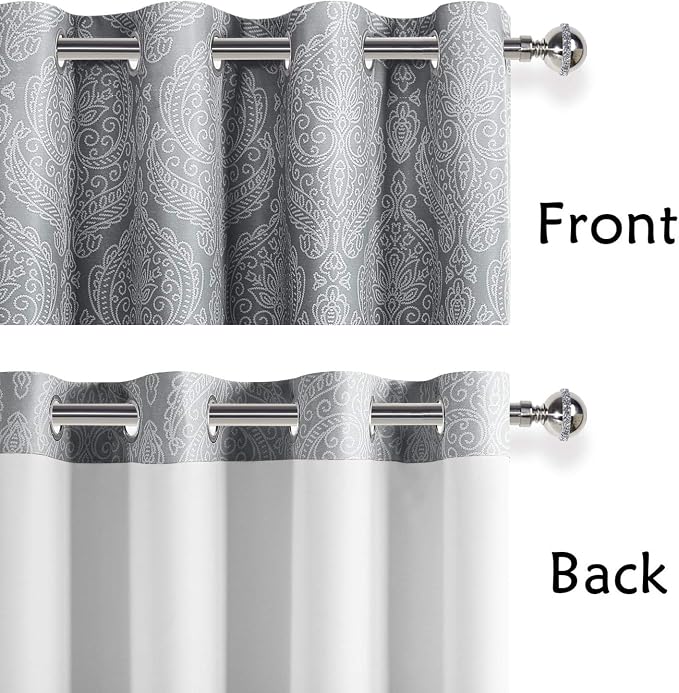DWCN Ombre Blackout Curtains for Living Room - Image 5