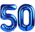 Navy Blue 50 Balloon by IWERP