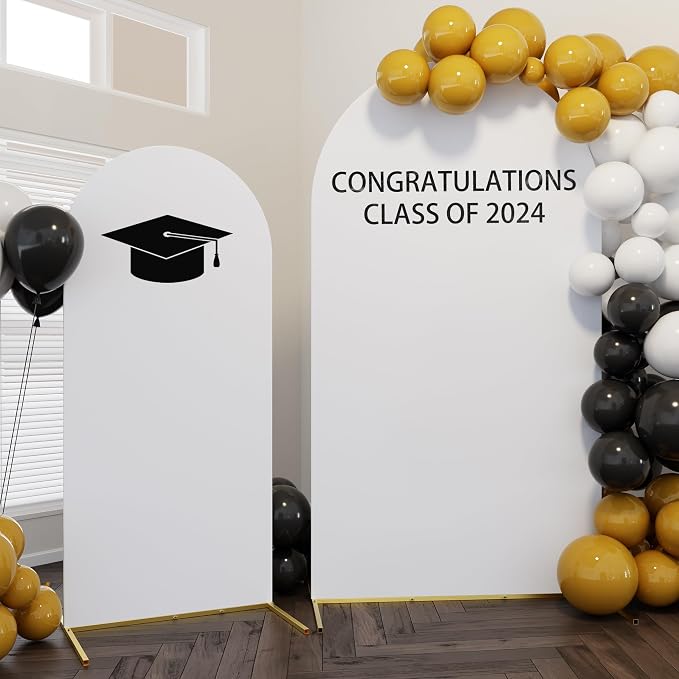 Neatsure Arch Backdrop Stand and Cover Set 2 Pack, 6FT Metal Photo Balloon Arch - Image 4